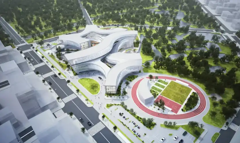 Campus éducatif futuriste